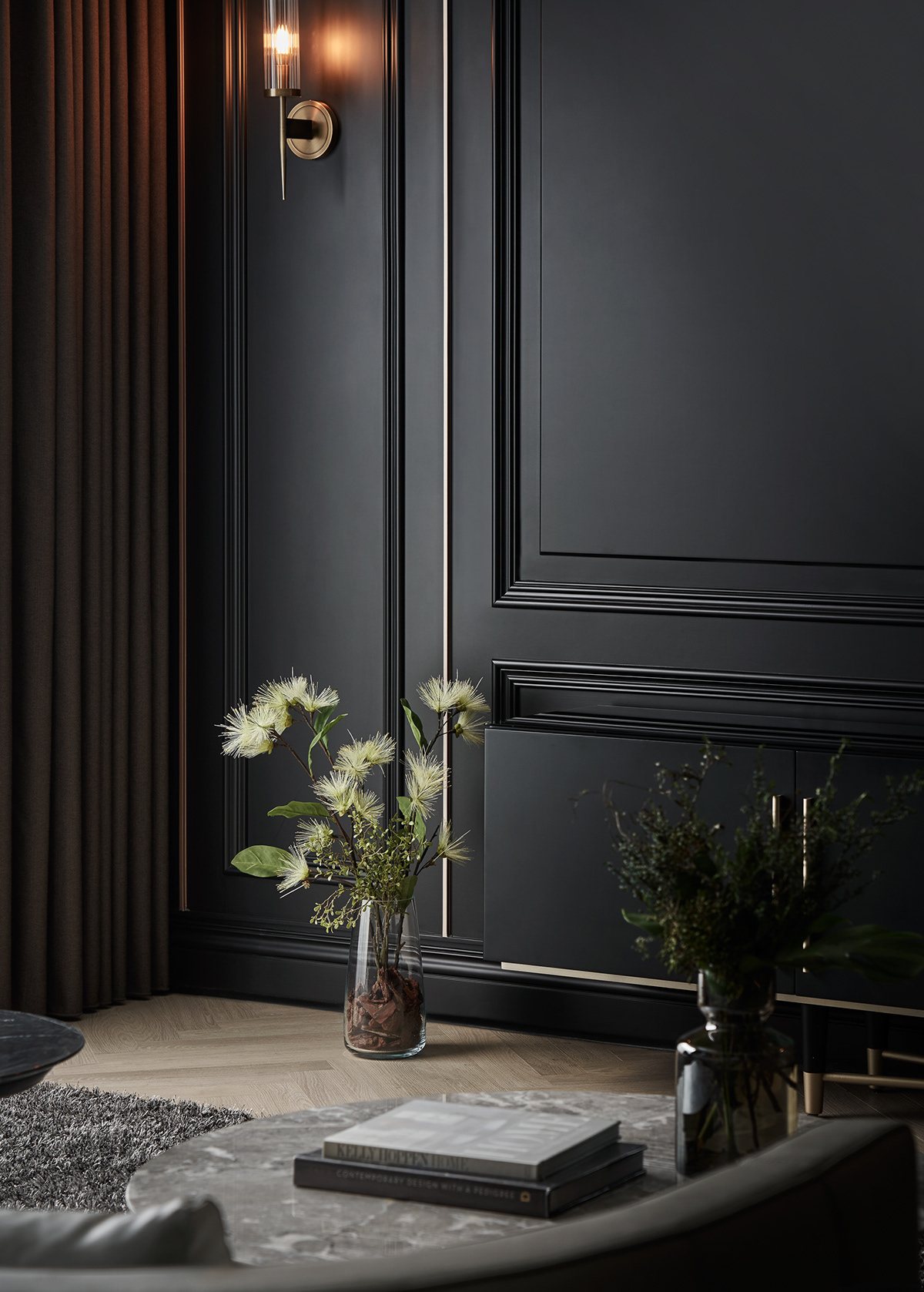 Midnight Lounge Apartment – Dark Luxury – 09