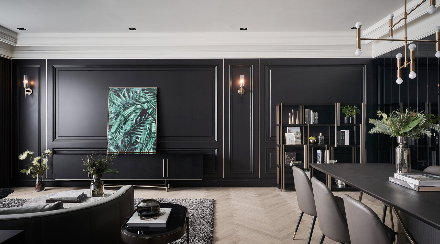 Midnight Lounge Apartment – Dark Luxury – 18