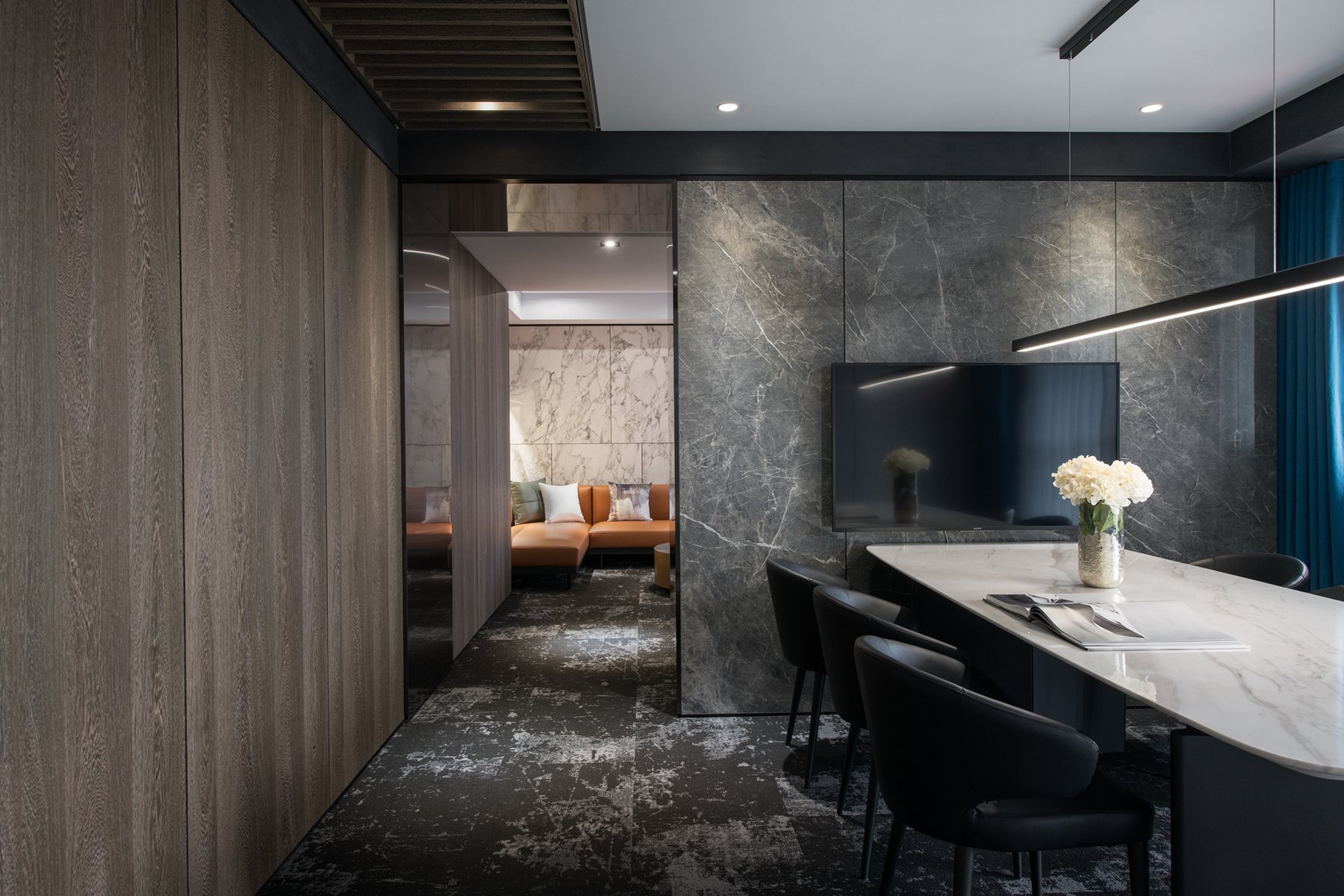 Stone & Oak Residence – Modern Organic – 04