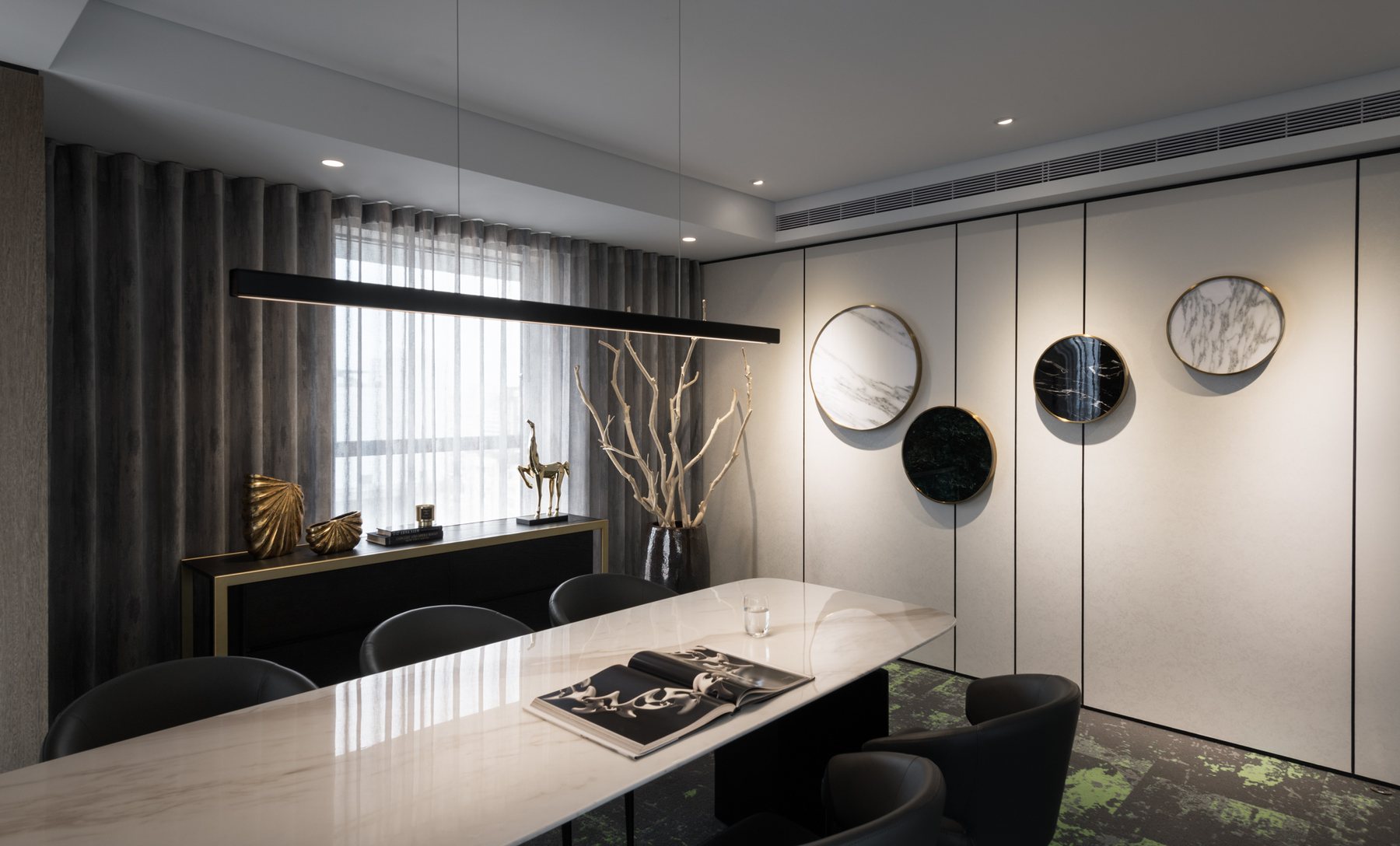 Stone & Oak Residence – Modern Organic – 08