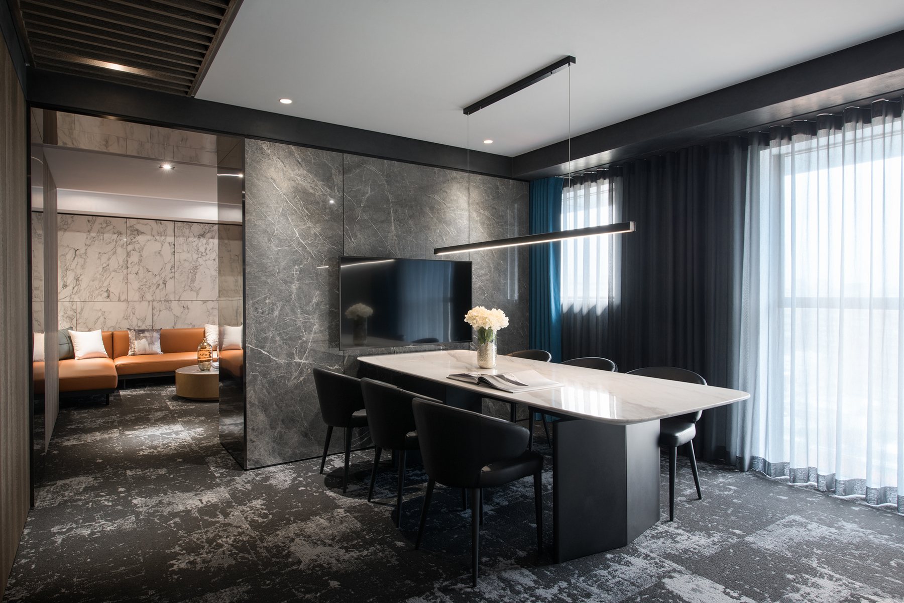 Stone & Oak Residence – Modern Organic – 12