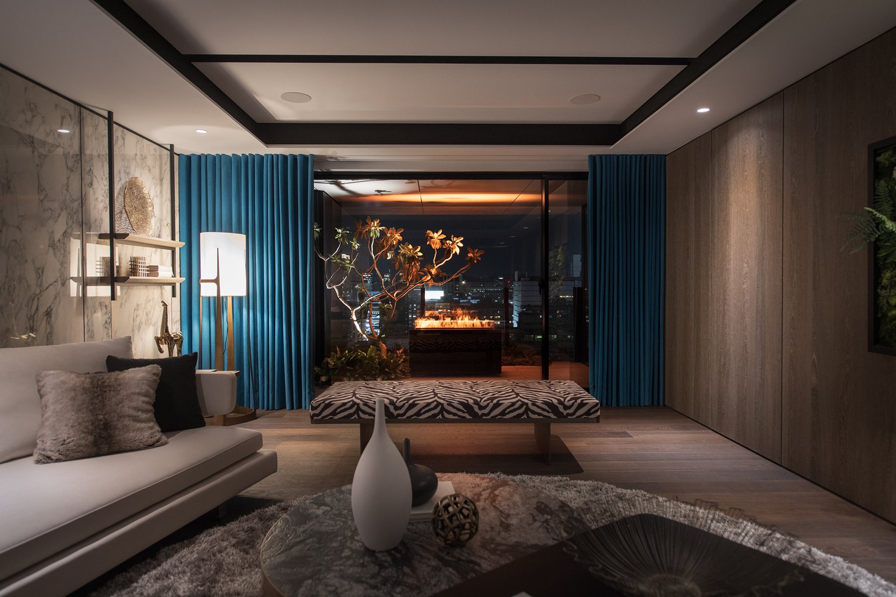 Stone & Oak Residence – Modern Organic – 18