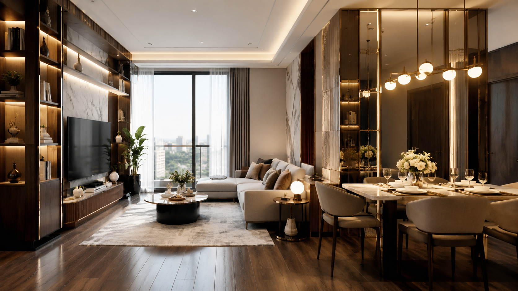 Căn hộ nhỏ có làm Modern Luxury được không? 7 giải pháp giúp không gian sang mà không chật - Thumbnail